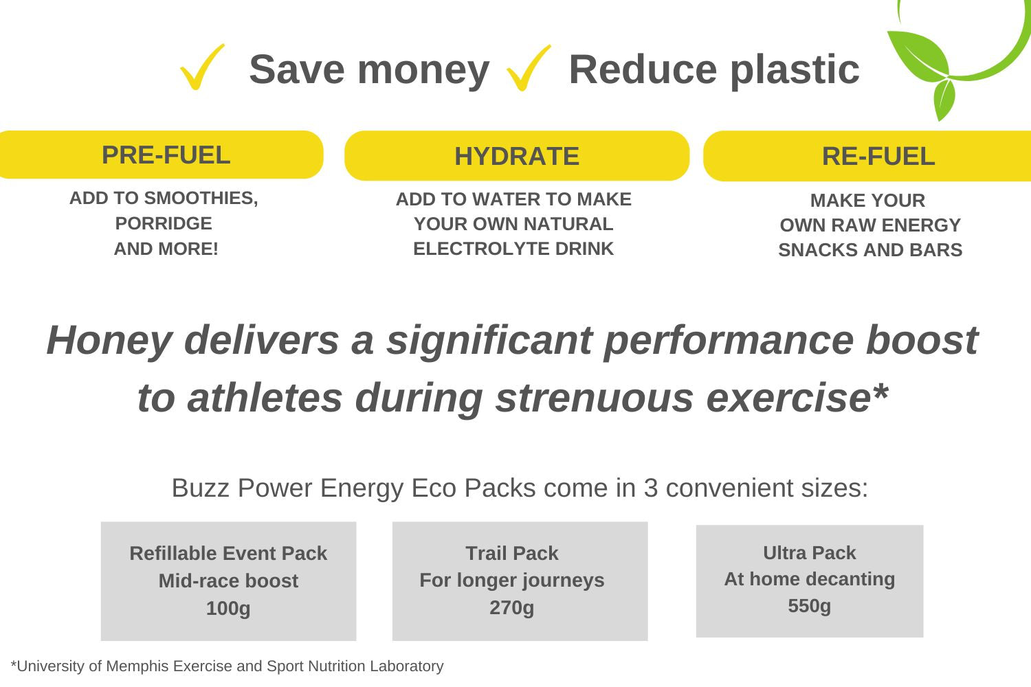 Buzz Power Energy: Eco Packs